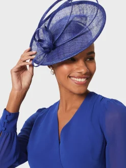 Clearance Hobbs Shona Fascinator Cobalt