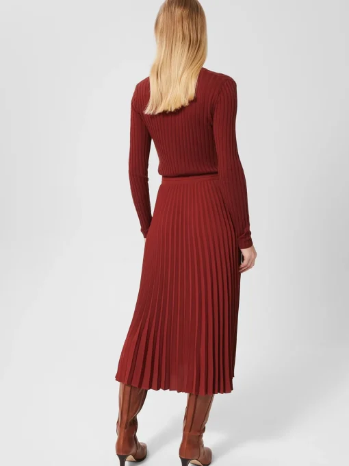 Store Hobbs Sienna Skirt Dark Pecan
