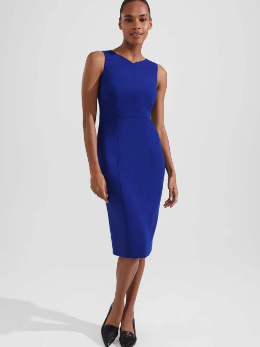 Shop Hobbs Silvia Dress Cobalt Blue