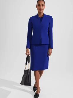 Shop Hobbs Silvia Dress Cobalt Blue