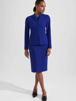 Cheap Hobbs Silvia Jacket Cobalt Blue
