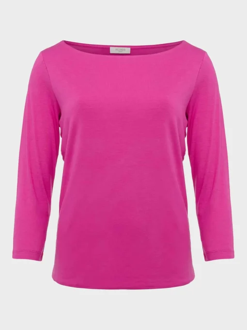 Fashion Hobbs Sonya Plain Top Fuchsia Pink