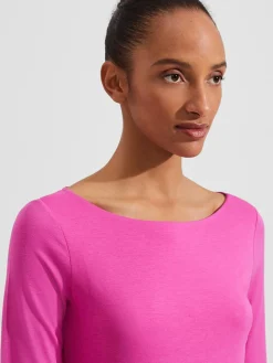 Fashion Hobbs Sonya Plain Top Fuchsia Pink