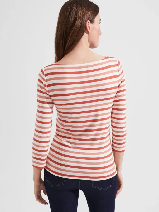 Cheap Hobbs Sonya Striped Top Ivory Multi