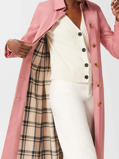 Best Sale Hobbs Sophie Trench Pink