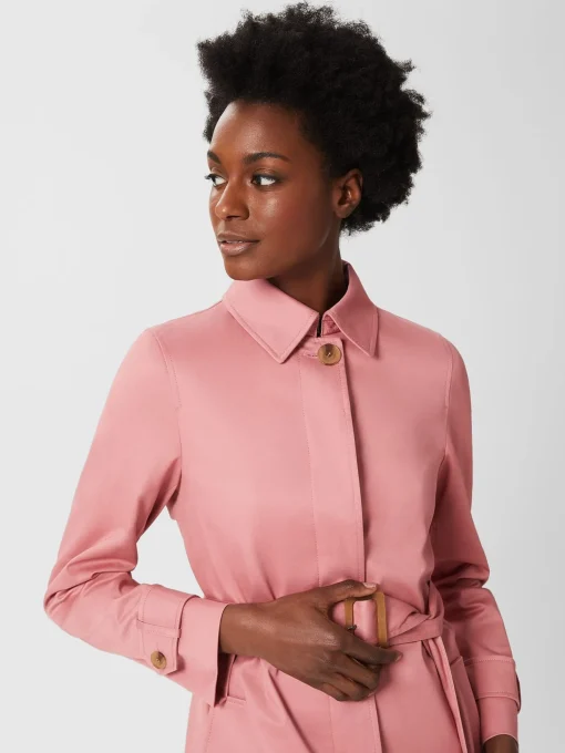 Best Sale Hobbs Sophie Trench Pink