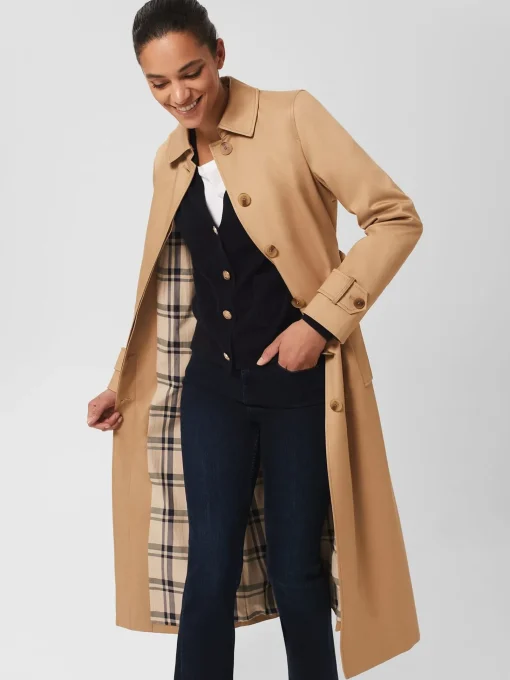 Best Hobbs Sophie Trench Fawn Beige