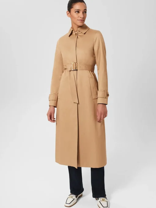 Best Hobbs Sophie Trench Fawn Beige