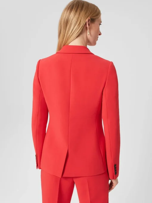 Shop Hobbs Suki Jacket Flame Red
