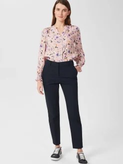 Flash Sale Hobbs Sutton Floral Blouse Pink Multi