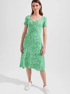 Outlet Hobbs Suzannah Dress Green Multi