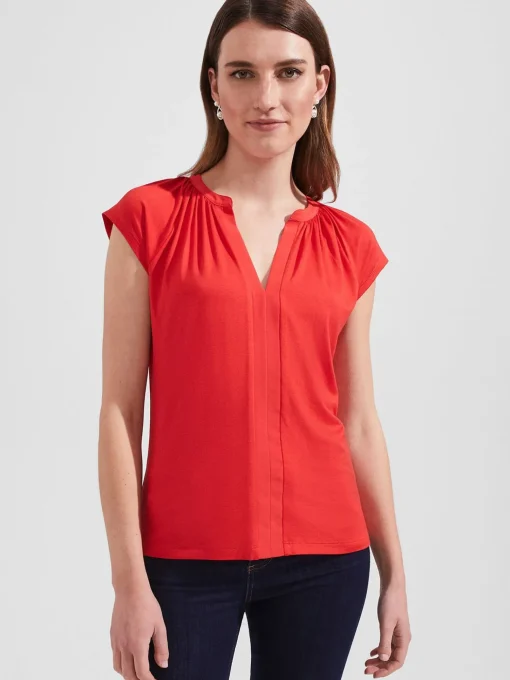 Store Hobbs Sydney Top Flame Red