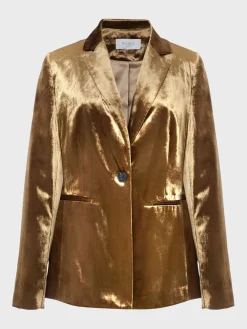 Shop Hobbs Tamzin Jacket Gold