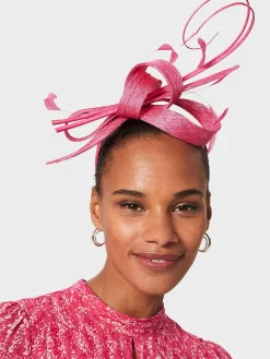 Cheap Hobbs Teagan Fascinator Bright Pink
