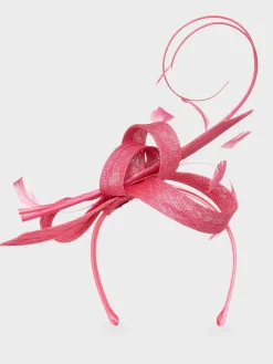 Cheap Hobbs Teagan Fascinator Bright Pink