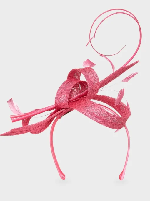 Cheap Hobbs Teagan Fascinator Bright Pink