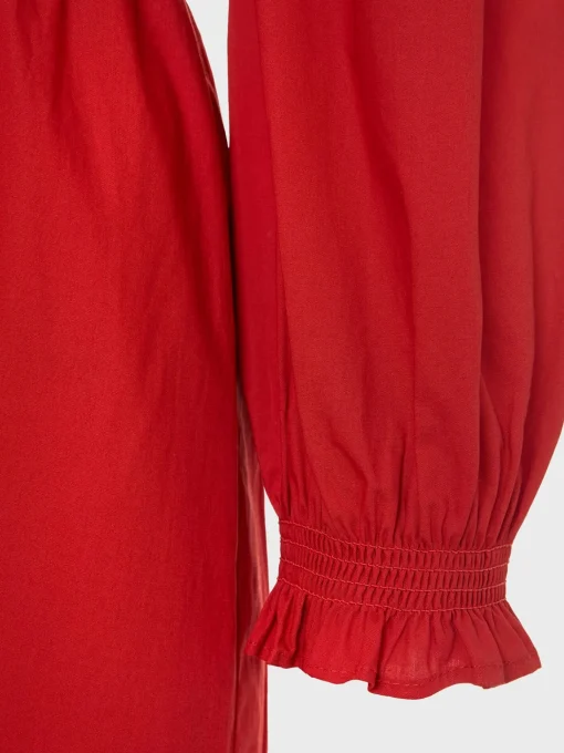 Shop Hobbs Tia Dress Clay Red
