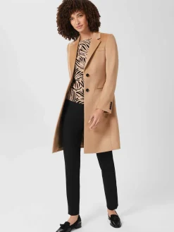 Best Sale Hobbs Tilda Wool Coat Camel