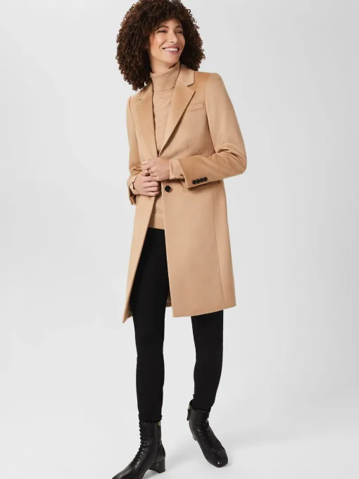 Best Sale Hobbs Tilda Wool Coat Camel