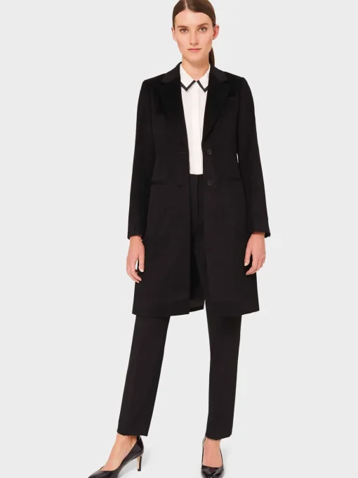 Shop Hobbs Tilda Wool Coat Black