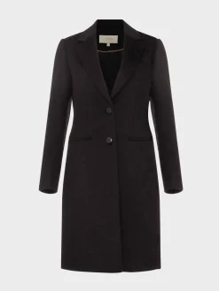 Shop Hobbs Tilda Wool Coat Black