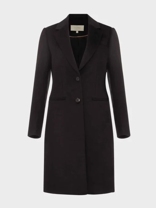 Shop Hobbs Tilda Wool Coat Black