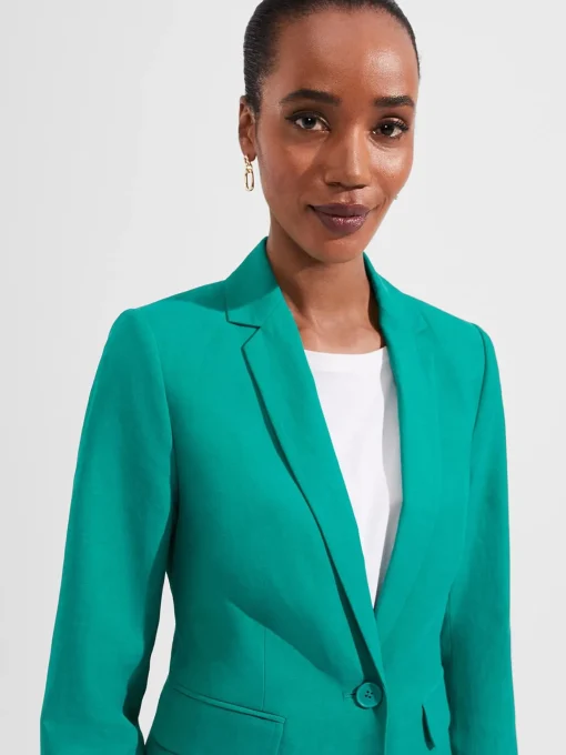 Discount Hobbs Trinity Jacket Aruba Green