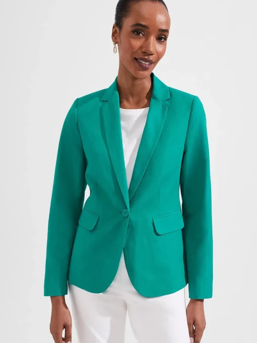 Discount Hobbs Trinity Jacket Aruba Green