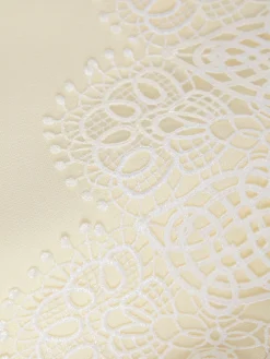 New Hobbs Valentina Lace Shift Dress Pale Yellow