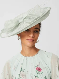 Online Hobbs Victoria Fascinator Sage Green