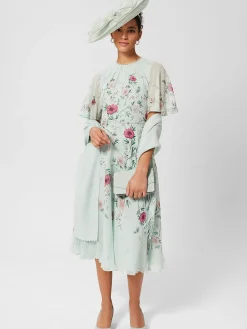 Online Hobbs Victoria Fascinator Sage Green