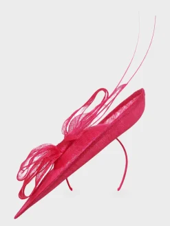 Fashion Hobbs Victoria Fascinator Bright Pink