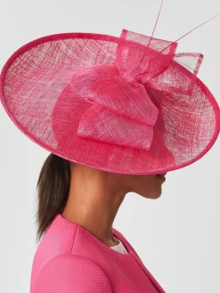 Fashion Hobbs Victoria Fascinator Bright Pink