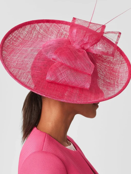 Fashion Hobbs Victoria Fascinator Bright Pink