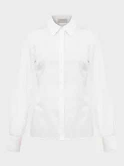 Shop Hobbs Victoria Shirt White