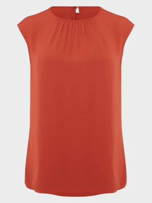 Fashion Hobbs Violetta Blouse Pecan