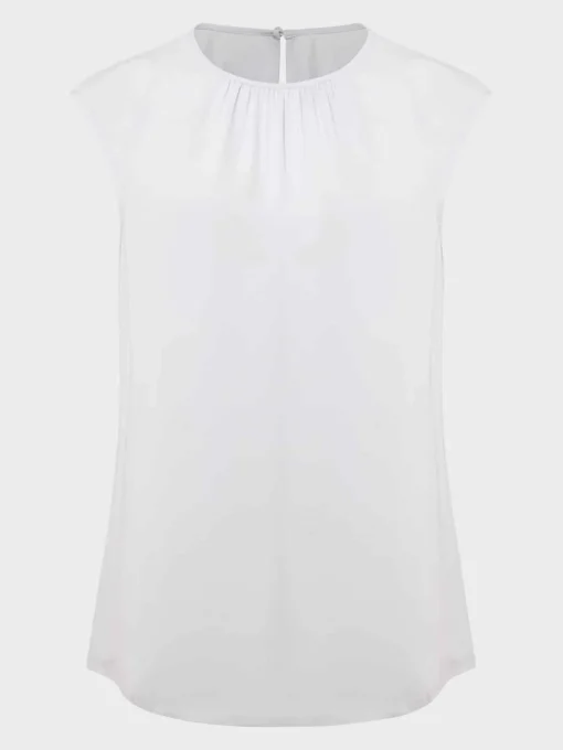 Cheap Hobbs Violetta Blouse Stone Blue