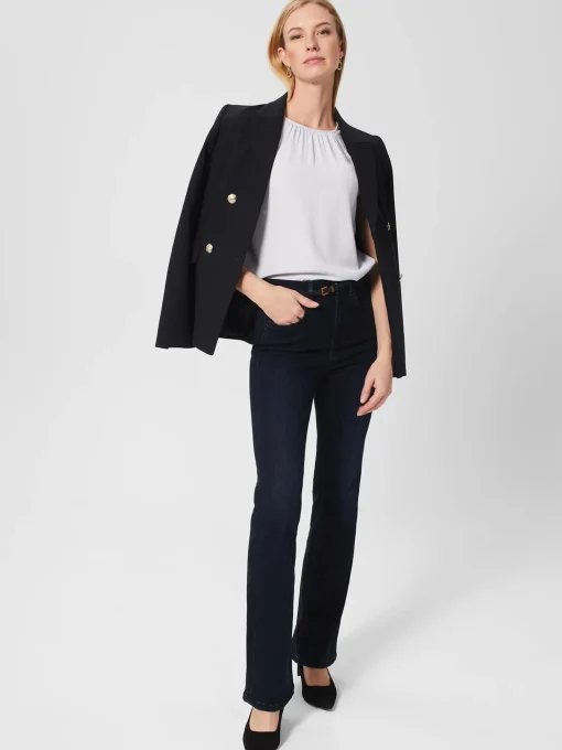 Cheap Hobbs Violetta Blouse Stone Blue