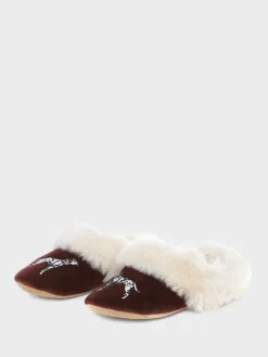 Fashion Hobbs Vita Slipper Burgundy