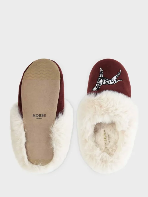Fashion Hobbs Vita Slipper Burgundy