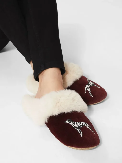 Fashion Hobbs Vita Slipper Burgundy