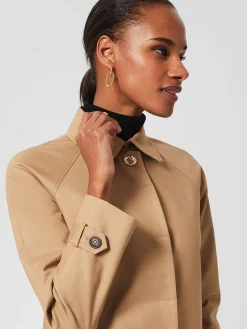 Fashion Hobbs Vivienne Trench Fawn Beige