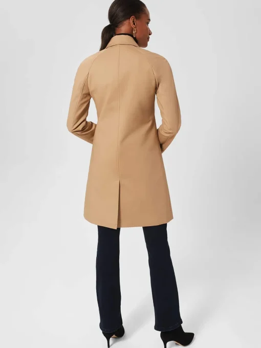 Fashion Hobbs Vivienne Trench Fawn Beige