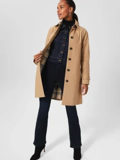 Fashion Hobbs Vivienne Trench Fawn Beige