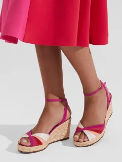 Fashion Hobbs Wimbledon Wedge Pink Multi